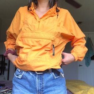 Vintage Yellow Windbreaker